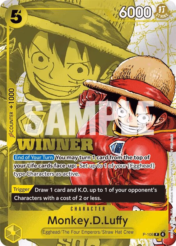 Monkey.D.Luffy (Winner Pack 2026 Vol. 2)