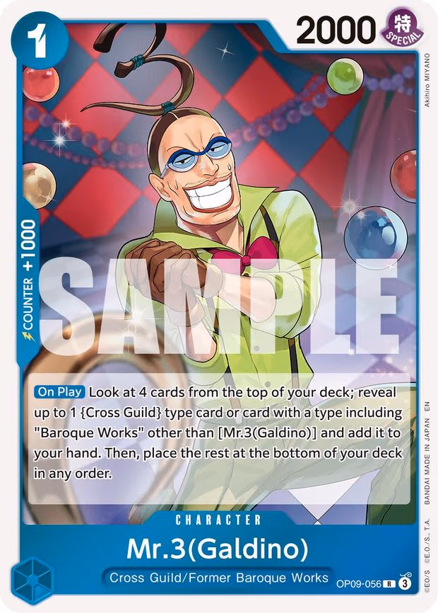 Mr.3(Galdino) - OP09-056 (Reprint) - R (OP09-056)