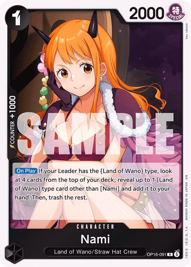 Nami - R (OP16-091)