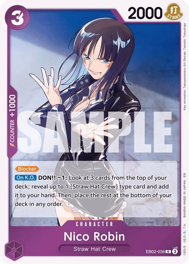 Nico Robin - R (EB02-036)