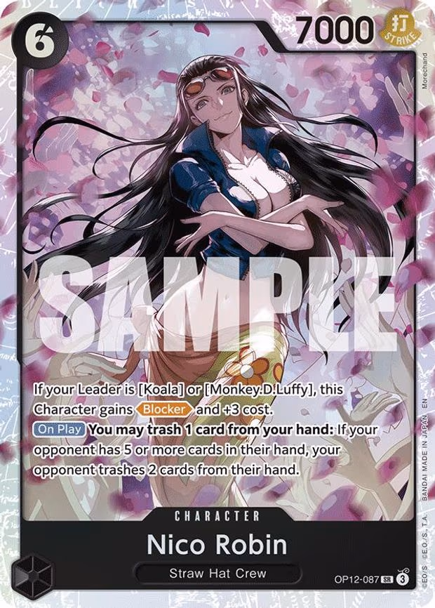 Nico Robin - SR (OP12-087)