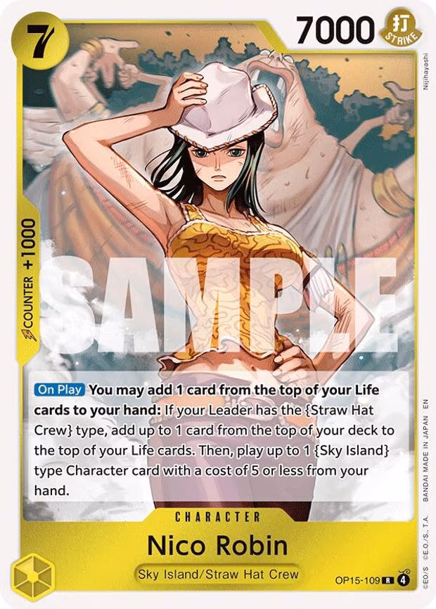 Nico Robin - R (OP15-109)