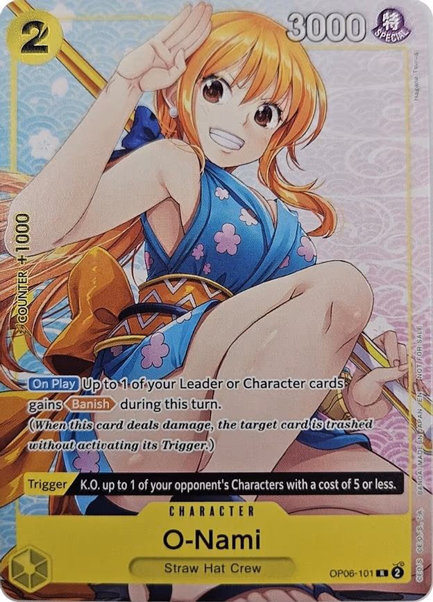 O-Nami (Welcome Pack Vol. 2) - R (OP06-101)