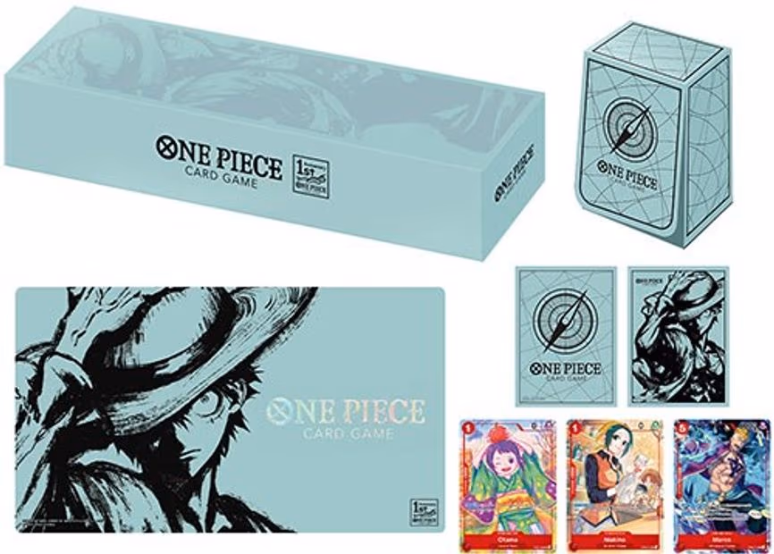 One Piece Card Game: Japanese 1st Anniversary Set (Sealed Promotional Bundle)