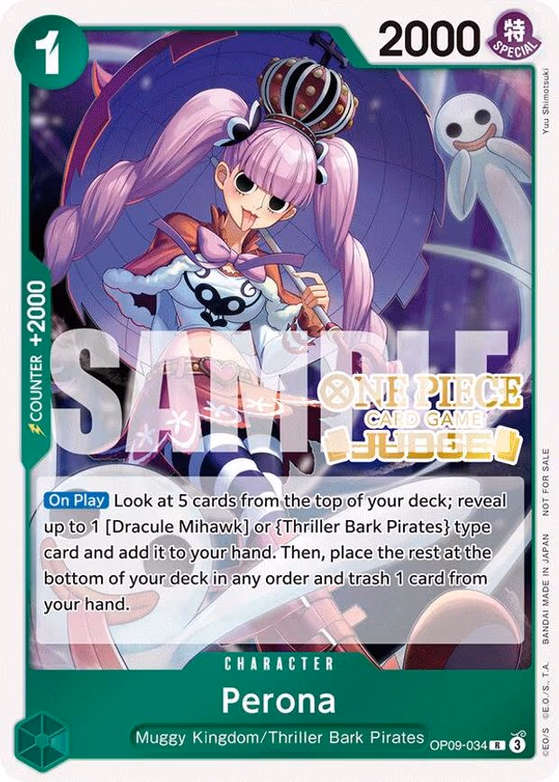 Perona (Judge Pack Vol. 5) - R (OP09-034)
