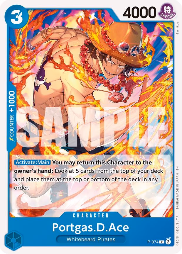 Portgas.D.Ace - PR (P-074)