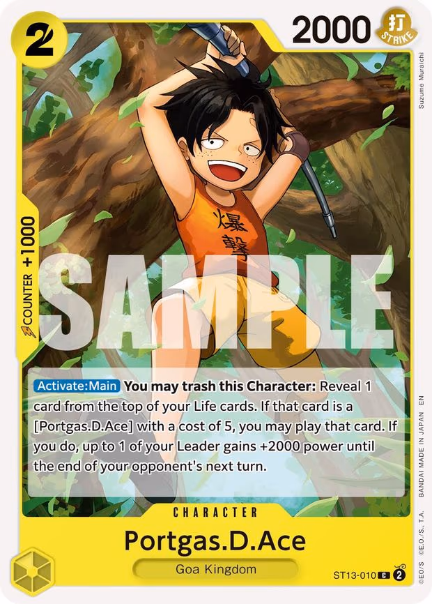 Portgas.D.Ace - ST13-010 (Reprint) - C (ST13-010)