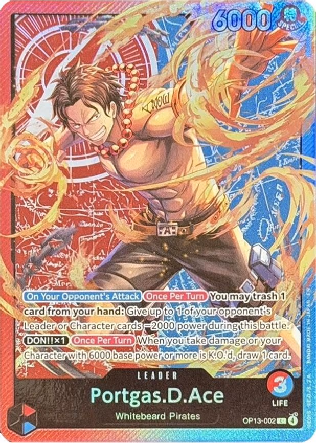 Portgas.D.Ace - L (OP13-002)