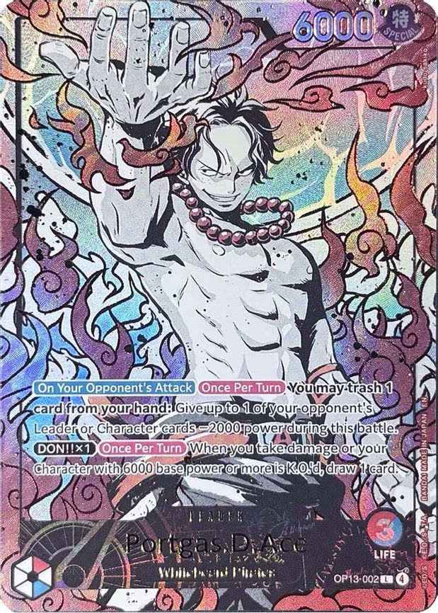 Portgas.D.Ace - L (OP13-002)
