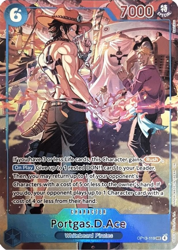 Portgas.D.Ace - SEC (OP13-119)