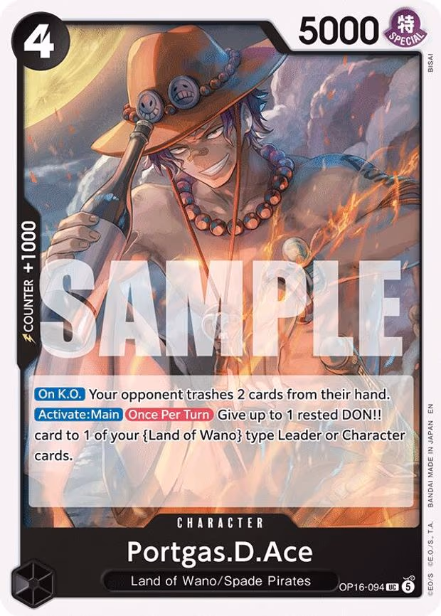 Portgas.D.Ace - UC (OP16-094)