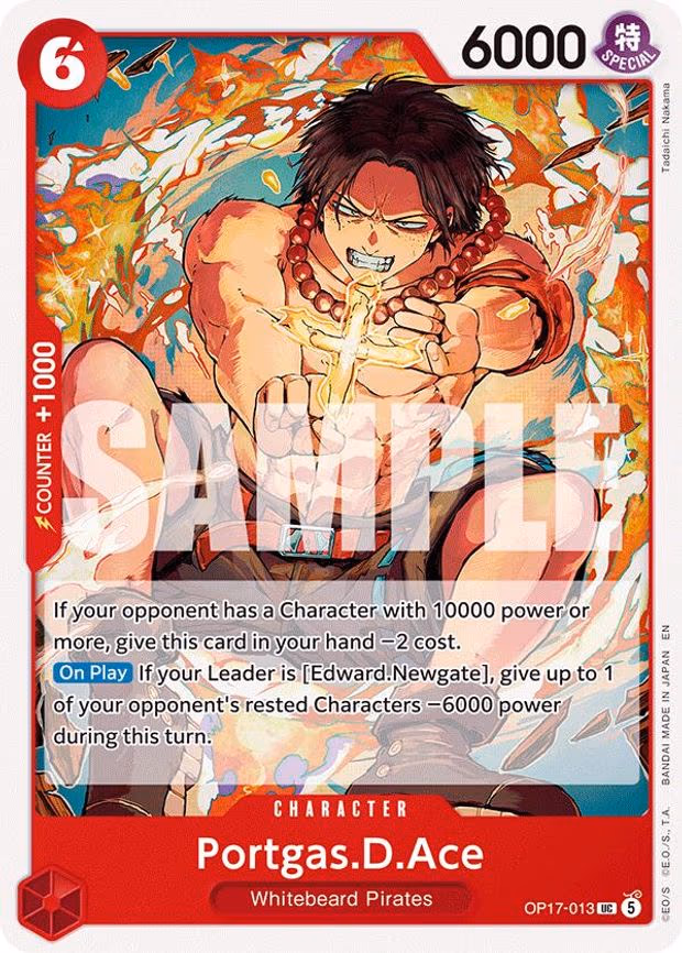 Portgas.D.Ace - UC (OP17-013)