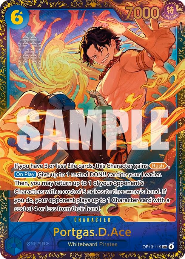 Portgas.D.Ace (119) (Treasure Cup 2026) - SEC (OP13-119)