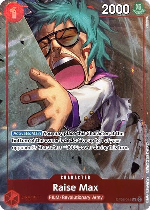 Raise Max (Premium Card Collection -Best Selection Vol. 3 - UC (OP06-016)