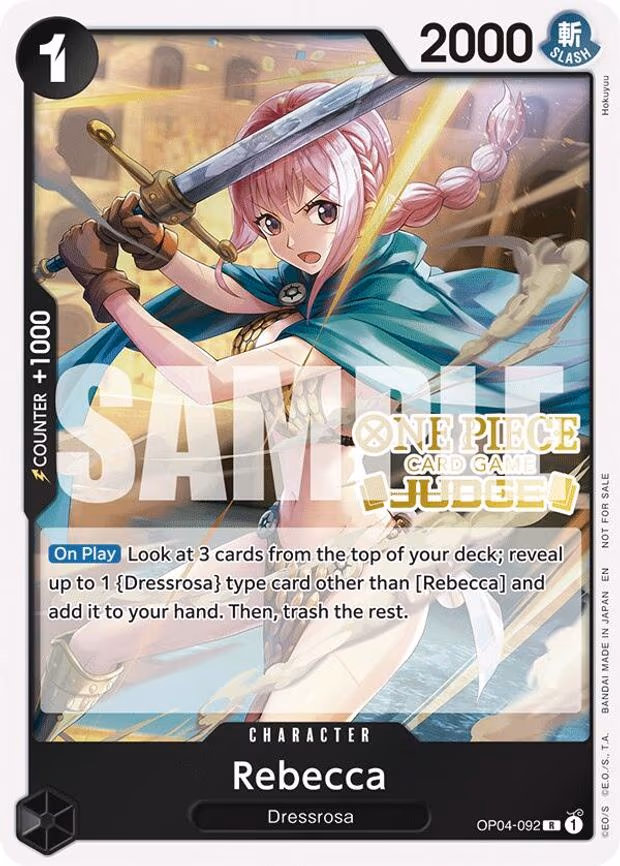 Rebecca (Judge Pack Vol. 6) - R (OP04-092)