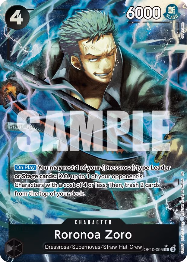 Roronoa Zoro - R (OP10-095)