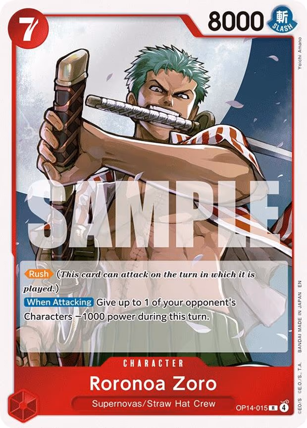 Roronoa Zoro - R (OP14-015)