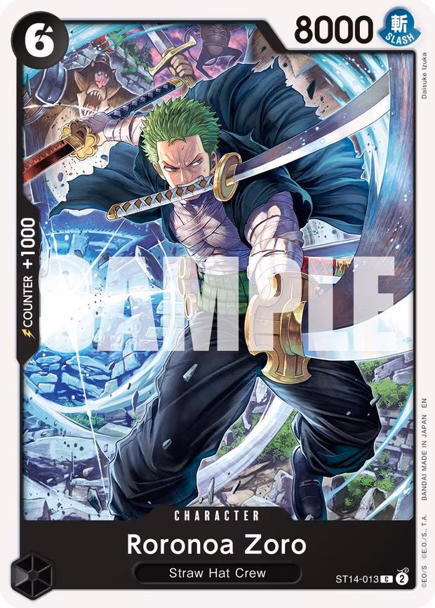 Roronoa Zoro - ST14-013 (Reprint) - C (ST14-013)