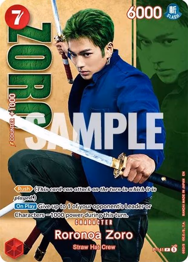 Roronoa Zoro - PR (P-141)