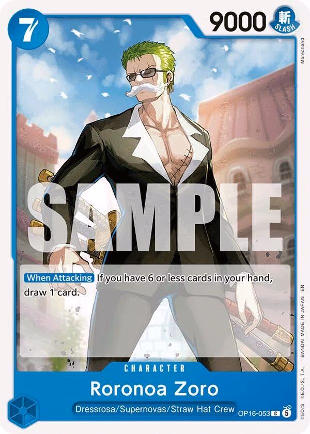 Roronoa Zoro - C (OP16-053)
