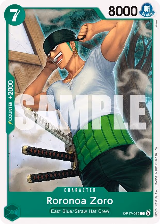 Roronoa Zoro - C (OP17-035)