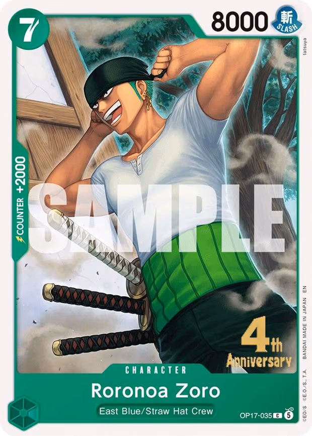 Roronoa Zoro - C (OP17-035)