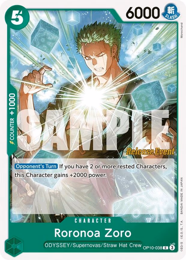 Roronoa Zoro - C (OP10-038)