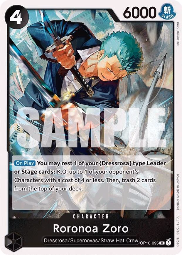 Roronoa Zoro - R (OP10-095)