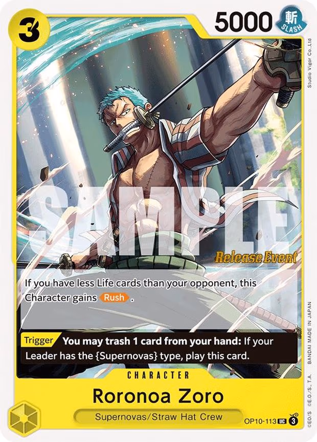 Roronoa Zoro - UC (OP10-113)