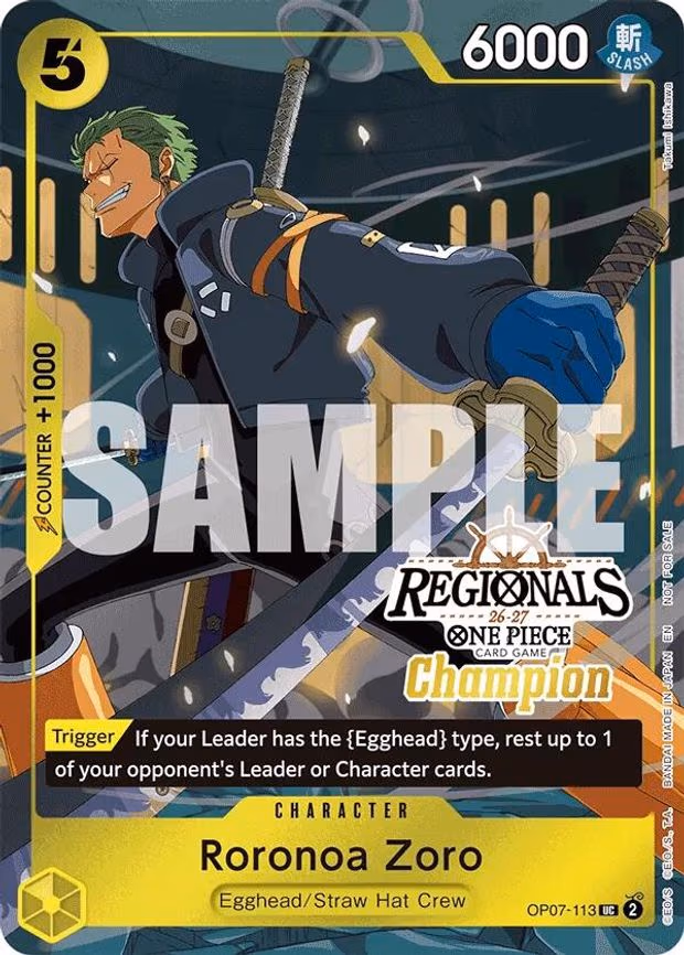Roronoa Zoro - PR (OP07-113)