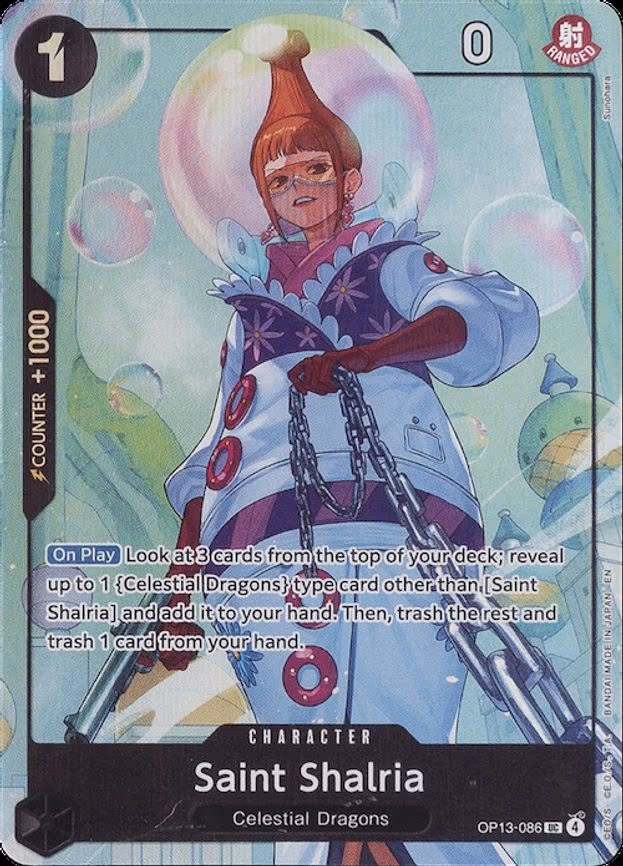 Saint Shalria (Premium Card Collection -Best Selection Vol. 5 - UC (OP13-086)