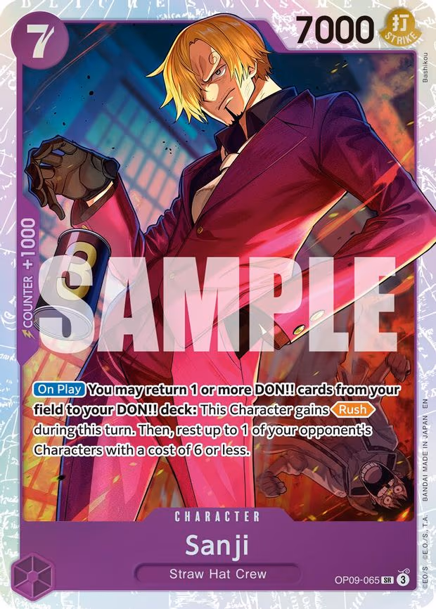 Sanji - OP09-065 (Reprint) - SR (OP09-065)