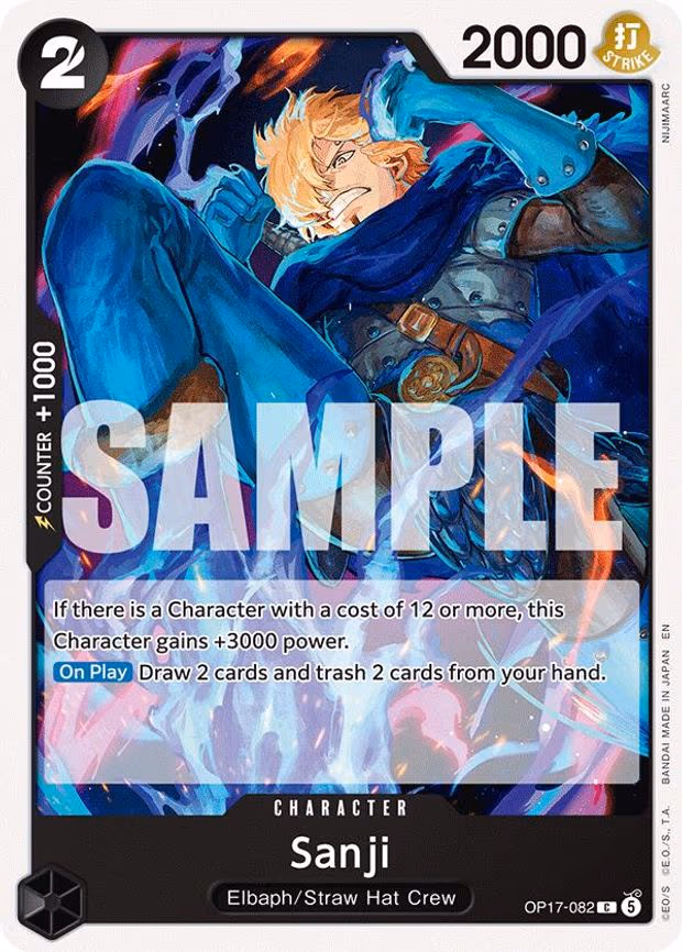Sanji - C (OP17-082)