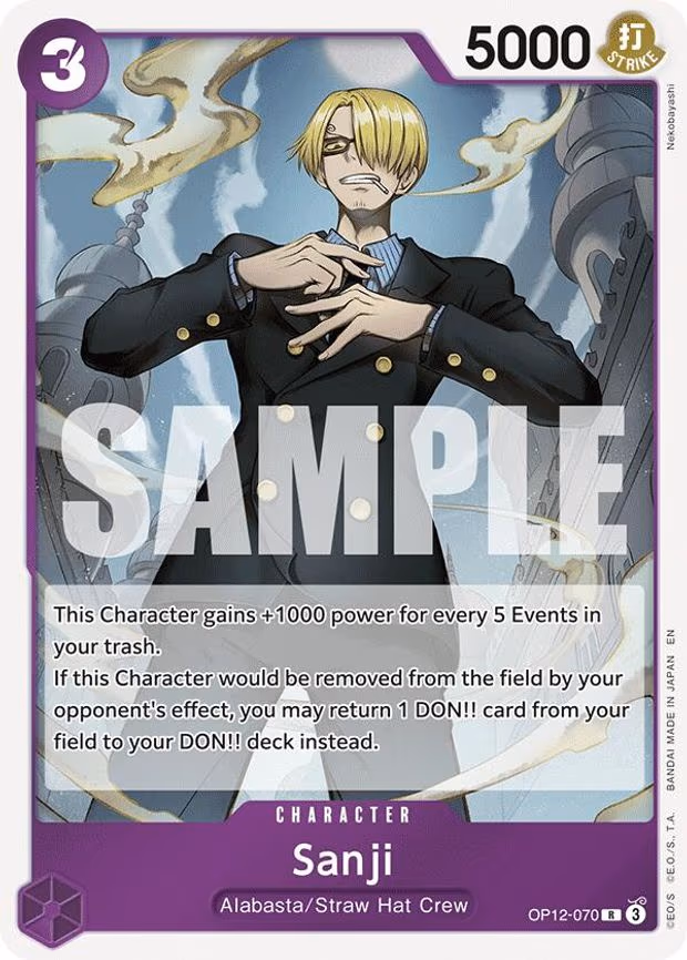 Sanji - R (OP12-070)