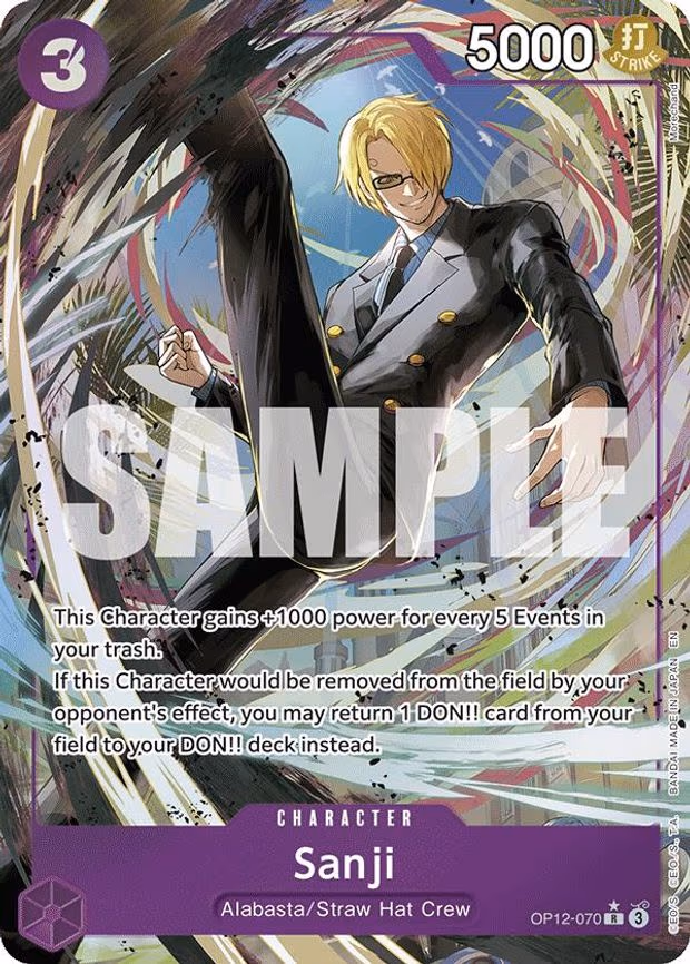 Sanji - R (OP12-070)