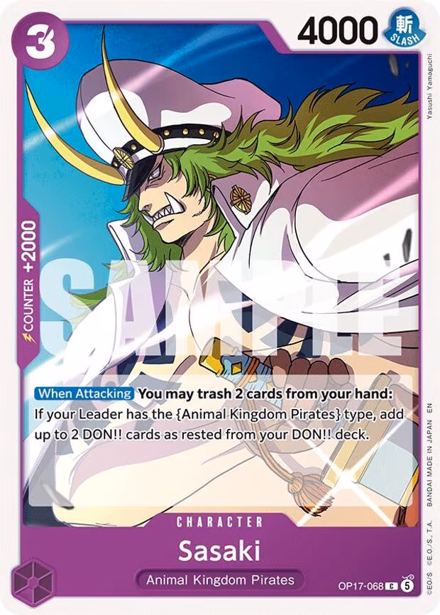 Sasaki - C (OP17-068)
