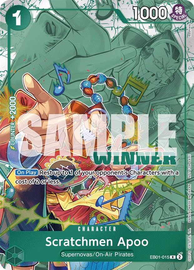 Scratchmen Apoo (Winner Pack 2025 Vol. 2) - R (EB01-015)