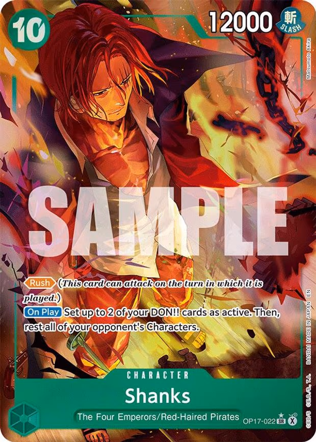 Shanks - SR (OP17-022)