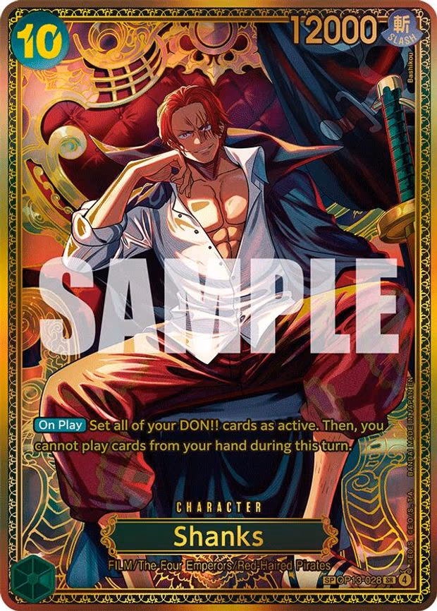Shanks - SR (OP13-028)