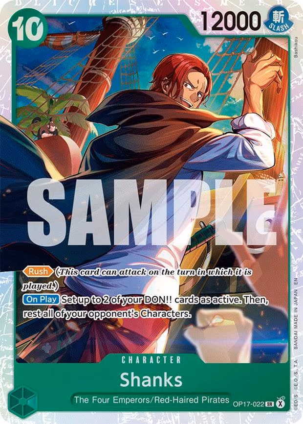 Shanks - SR (OP17-022)