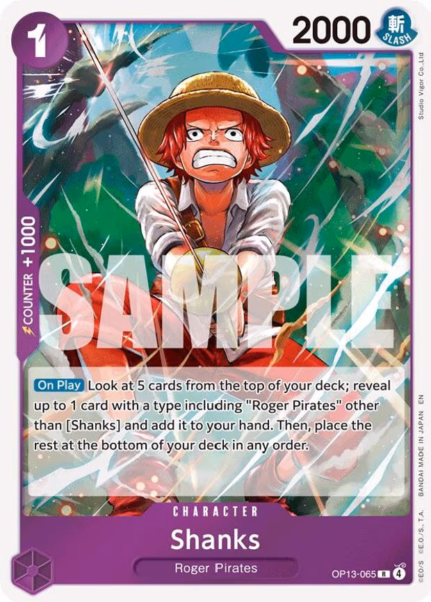 Shanks - R (OP13-065)