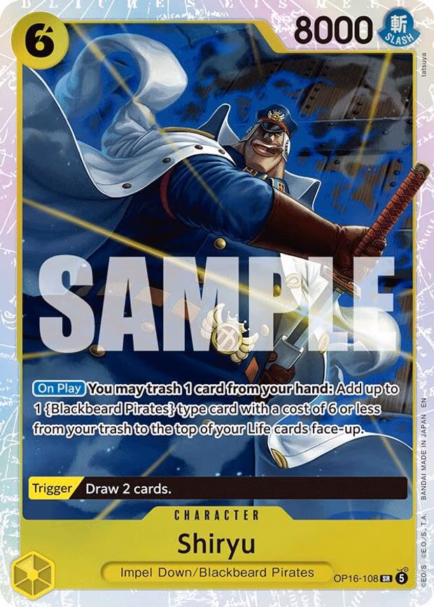 Shiryu - SR (OP16-108)