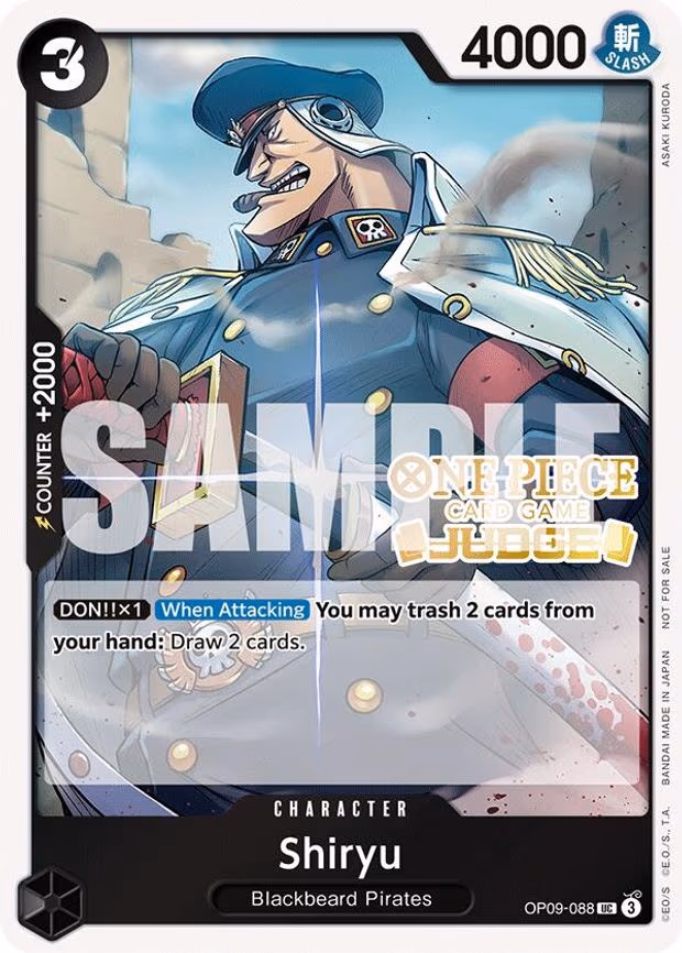 Shiryu (Judge Pack Vol. 5) - UC (OP09-088)