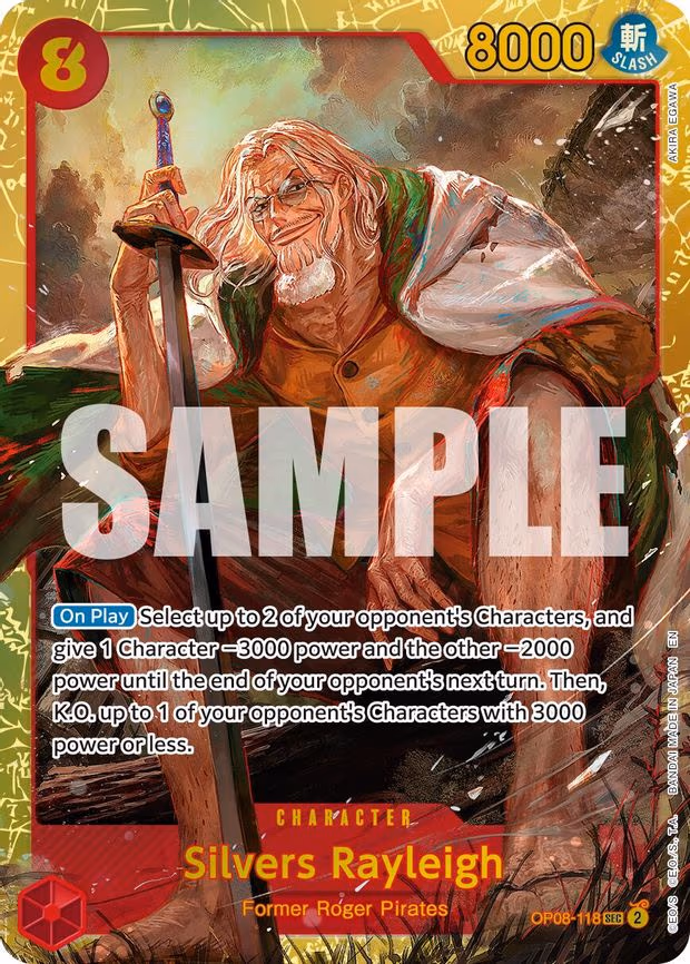 Silvers Rayleigh - OP08-118 (Reprint) - SEC (OP08-118)