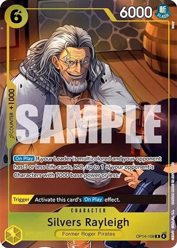 Silvers Rayleigh (One Piece Card Game Illustration Box Vol. 7) - R (OP14-108)