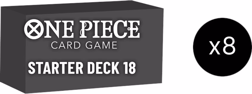 Starter Deck 18: PURPLE Monkey.D.Luffy Display Case