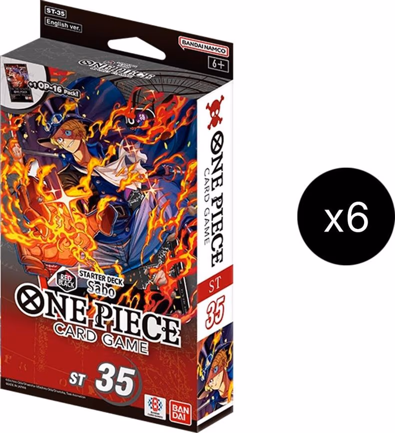 Starter Deck 35: RED/BLACK Sabo Display
