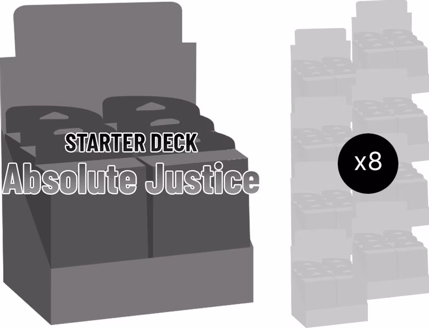Starter Deck 6: Absolute Justice Display Case