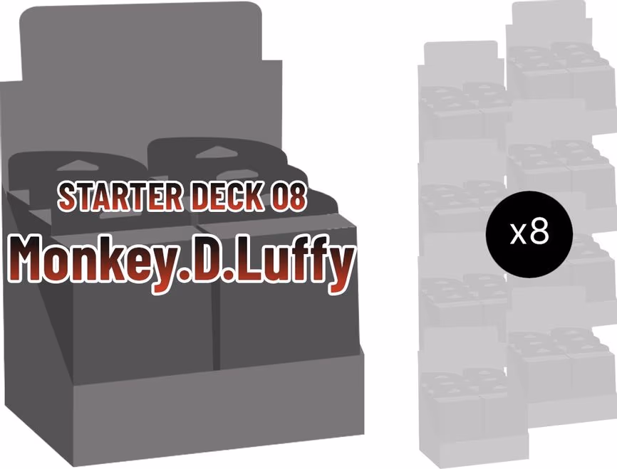 Starter Deck 8: Monkey.D.Luffy Display Case