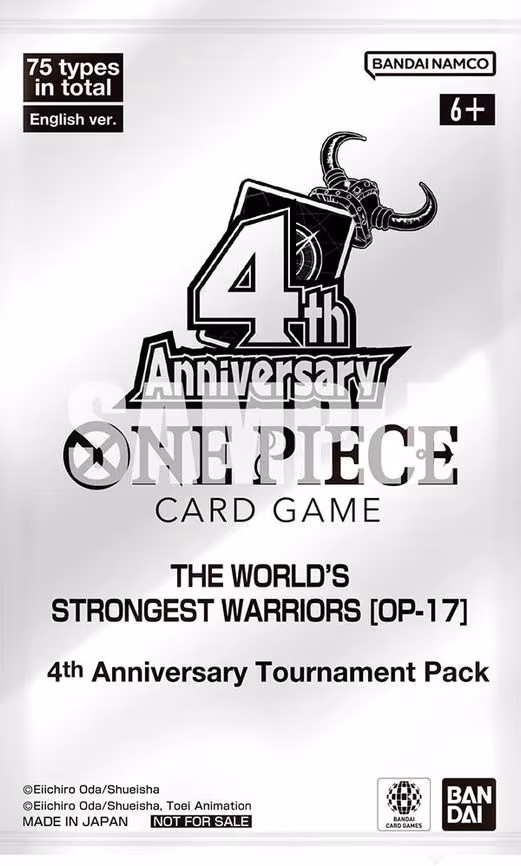 The World's Strongest Warriors Release Event Cards set